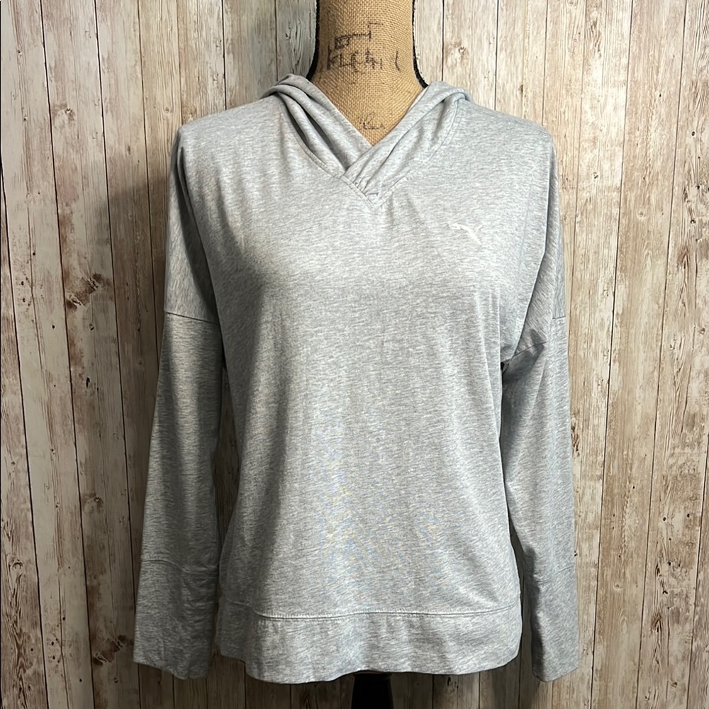 🌖 Puma Gray Women's Hoodie